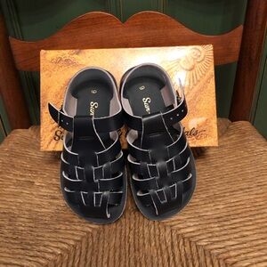 Salt Water Sandals Sailor Navy Sandals - Size 9 US Toddler